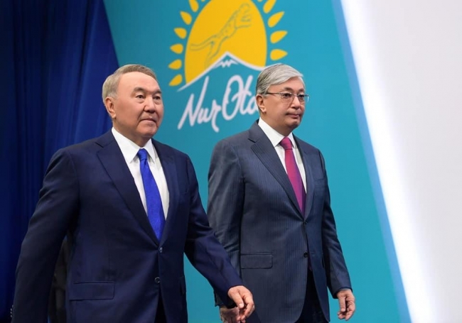 nazarbayev tokayev